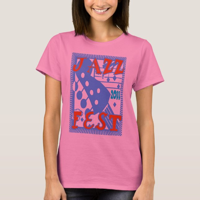 T-shirt Jazz Fest 2011 Guitare (Devant)
