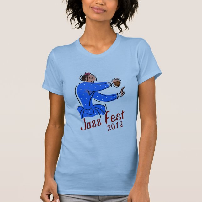 T-shirt Jazz Fest Dancer 2012 (Devant)