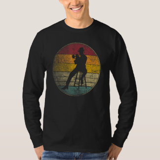 T-shirt Jazz  Fest Festival Sun Retro Music Trumpet Musici