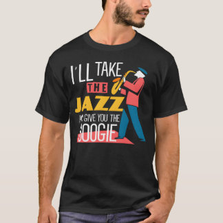 T-shirt Jazz Music Jazz Musicien
