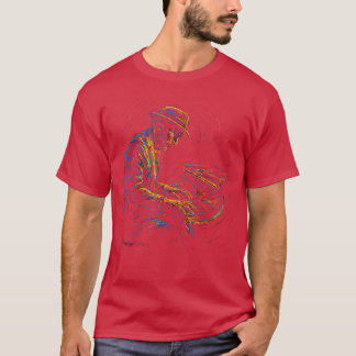 T-shirt Jazz Musician Piano Player Pianist Artistic Music 