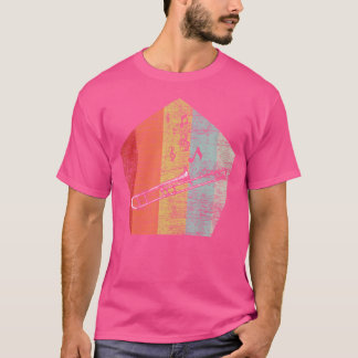 T-shirt Jazz musicien instrument de musique Trombone