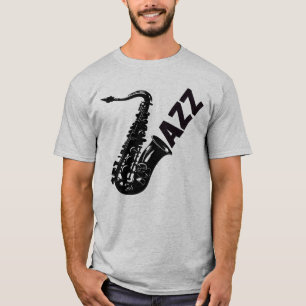 T-shirt Jazz saxophone, Lecteur saxophone
