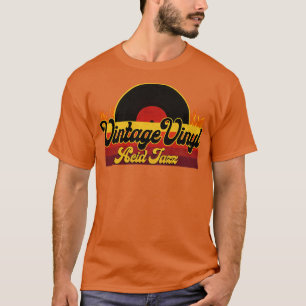 T-shirt Jazz vinyle vintage