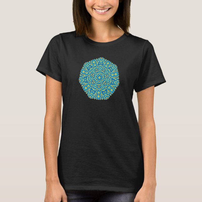 T-shirt JCombs Ornamental Tiling Pattern Mandala Premium_2 (Devant)