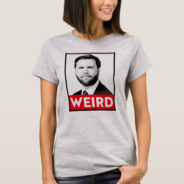 T-shirt JD Vance est WEIRD (Devant)