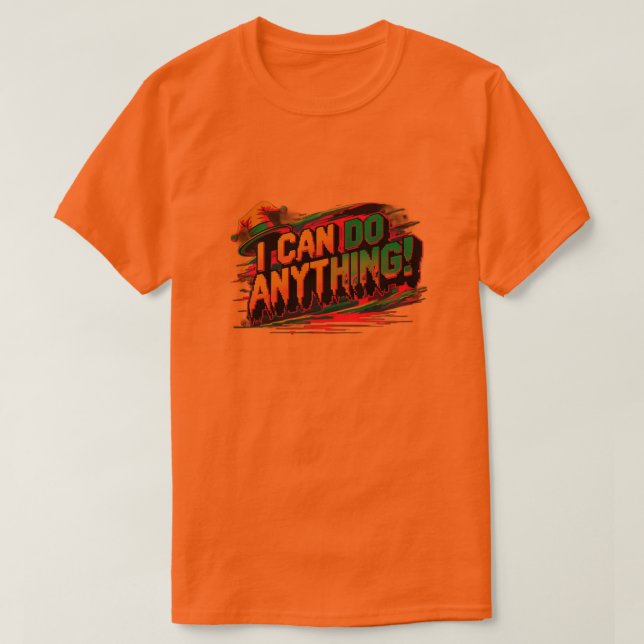 T-shirt Jdim "Je peux faire n'importe quoi !" T-Shir Glitc (Design devant)