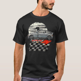 T-shirt Jdm Cr-X Ed9 Sport Coup Icône De La