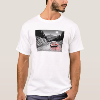 T-shirt JDM Panda Manga Style Mountain Drift