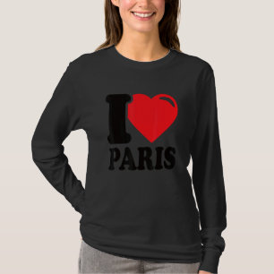 T-shirt Je aime Paris  Belle ville de Paris  J'aime Paris