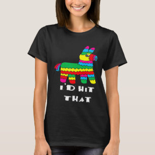 T-shirt Je Baiserais Ça Llama Pinata Fiesta Mexicain