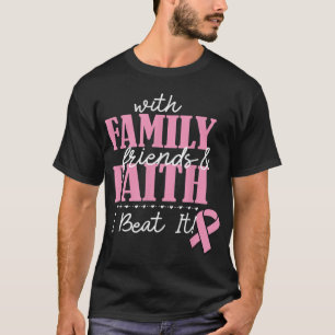 T-shirt Je bat les patients cancéreux T Chemise pour les f