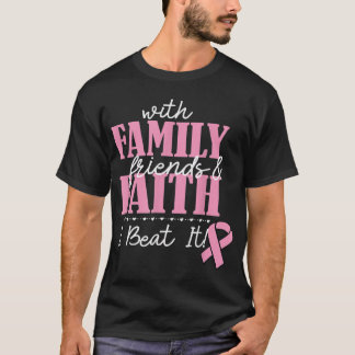 T-shirt Je bat les patients cancéreux T Chemise pour les f