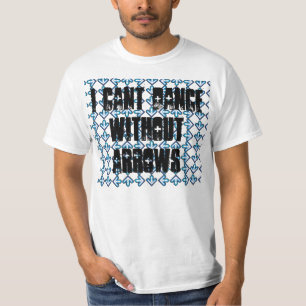 T-shirt Je biseaute la danse sans flèches