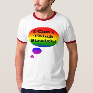T-shirt Je biseaute pense directement