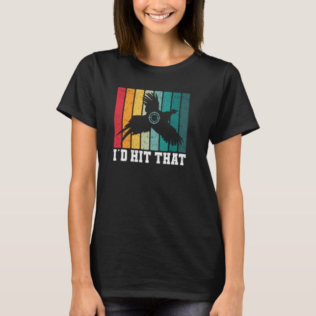 T-shirt Je Cachais Cette Chasse De Phéasants Chasse Aux Oi (Devant)