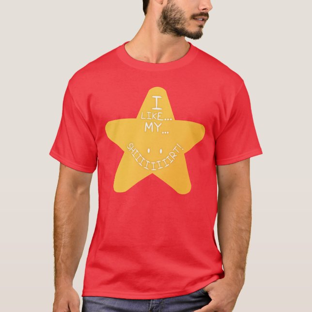 T-shirt "Je chemise aime ma chemise" (Devant)