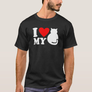 T-shirt Je Chéris Mon Chat Je Chéris Mon Chat