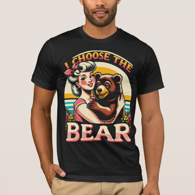 T-shirt Je Choisis L'Ours (Devant)