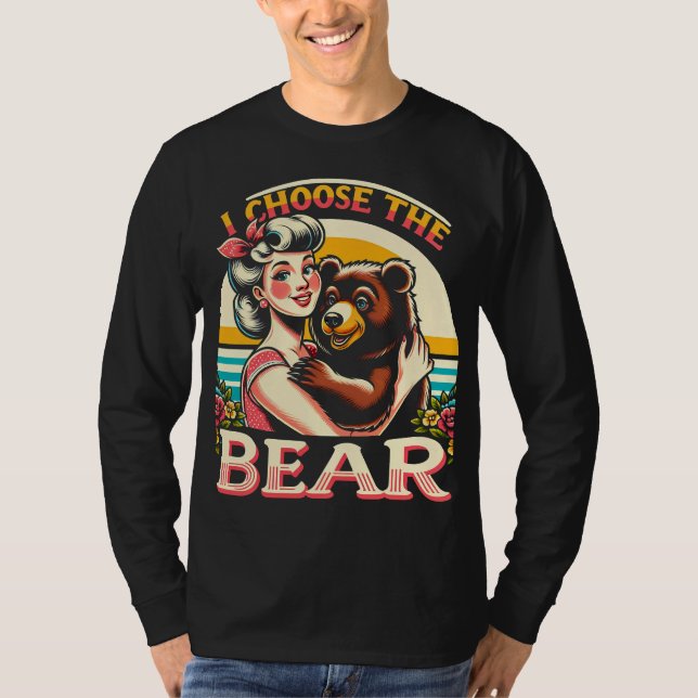 T-shirt Je Choisis L'Ours (Devant)