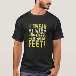 T-shirt Je Cite Que Je Voulais Te Faire Dink De Pickleball