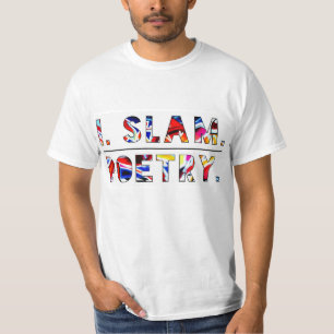 T-shirt Je claque la chemise de poésie