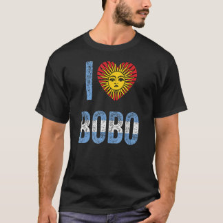 T-shirt Je Coeur Bobo Qué Mira Bobo Costume Pour Hommes Fe