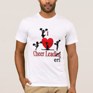 T-shirt Je Coeur Cheerleaders Funny Shirt pour lui