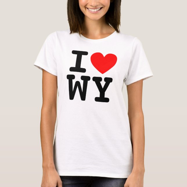 T-shirt Je Coeur chemise WY (Devant)