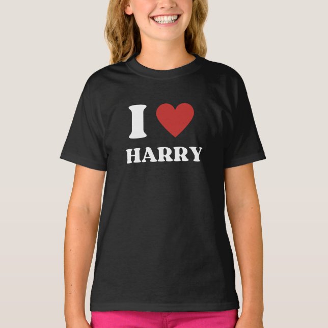 T-shirt Je Coeur Harry (Devant)
