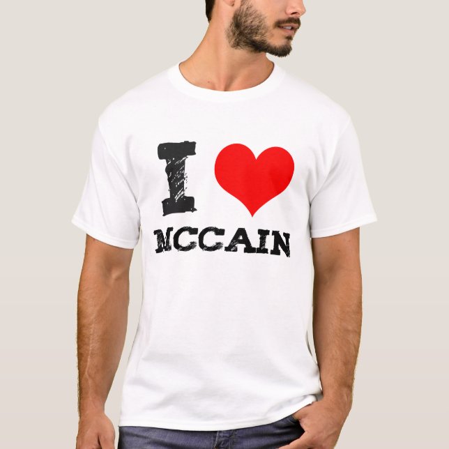 T-shirt Je-Coeur-Mccain (Devant)