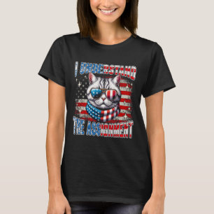 T-shirt Je Comprends L'Ignorante Chat Lady Kamala Harris W