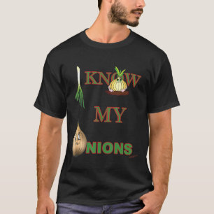 T-shirt Je Connais Mes Onions Mens femmes Sweater Sweater