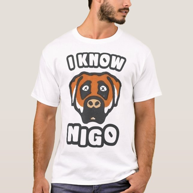 T-shirt Je connais NIGO (Devant)