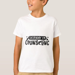 T-shirt Je conseille le conseiller en santé mentale Appréc