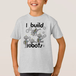 T-shirt Je construis des robots