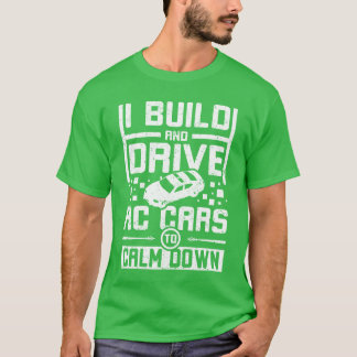 T-shirt Je construis et conduis des voitures télécommandée