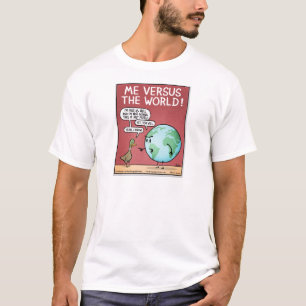 T-shirt Je contre le monde