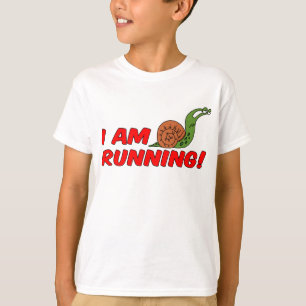T-shirt Je Coure Un Escargot