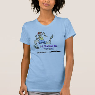 T-shirt Je courrais plutôt