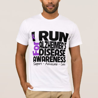 T-shirt Je cours pour la conscience de la maladie
