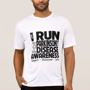 T-shirt Je cours pour la conscience de la maladie de