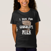 Je cours pour le lait chocolaté Running
