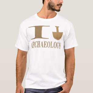 T-shirt Je creuse des chemises d'archéologie
