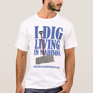 T-shirt JE CREUSE la VIE DANS ISON - chemise de tempête de