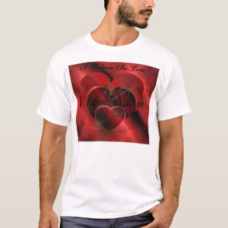 T-shirt Je crois à l'amour
