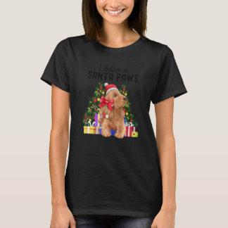 T-shirt Je crois au Père Noël Mignon Cocker Spaniel Chris