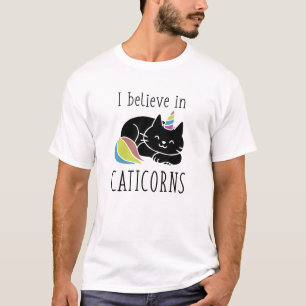 T-shirt Je Crois Aux Caticorns