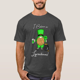 T-shirt Je crois aux Leprechauns !