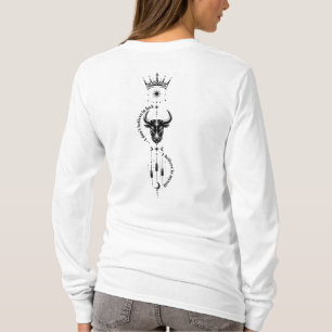 T-shirt Je crois en moi-même symbole minimaliste pour trad